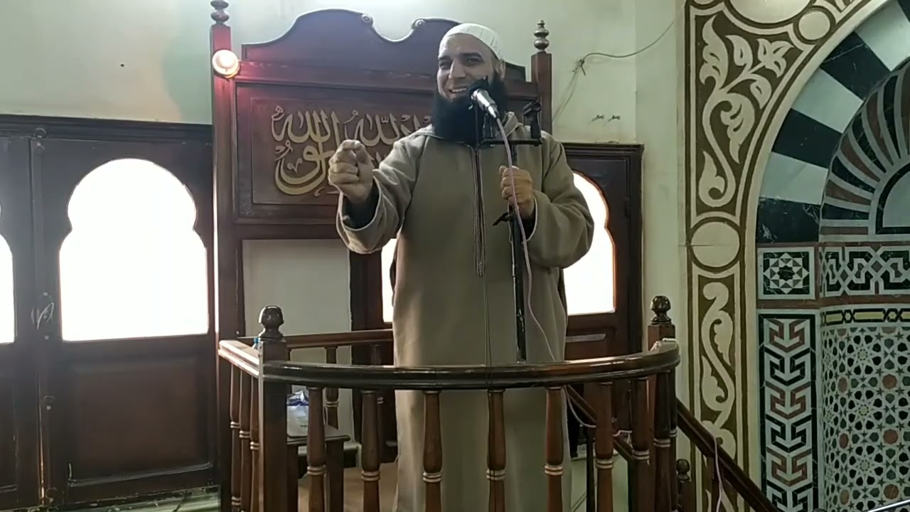 خطبة الجمعه لفضيله الشيخ عادل وهبه السنن الكونيه