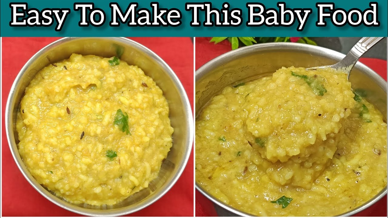 Super Healthy And Weight Gaining Khichdi Recipe For 1-5 Years Baby | Easy Baby Food | Mommy-baby65 