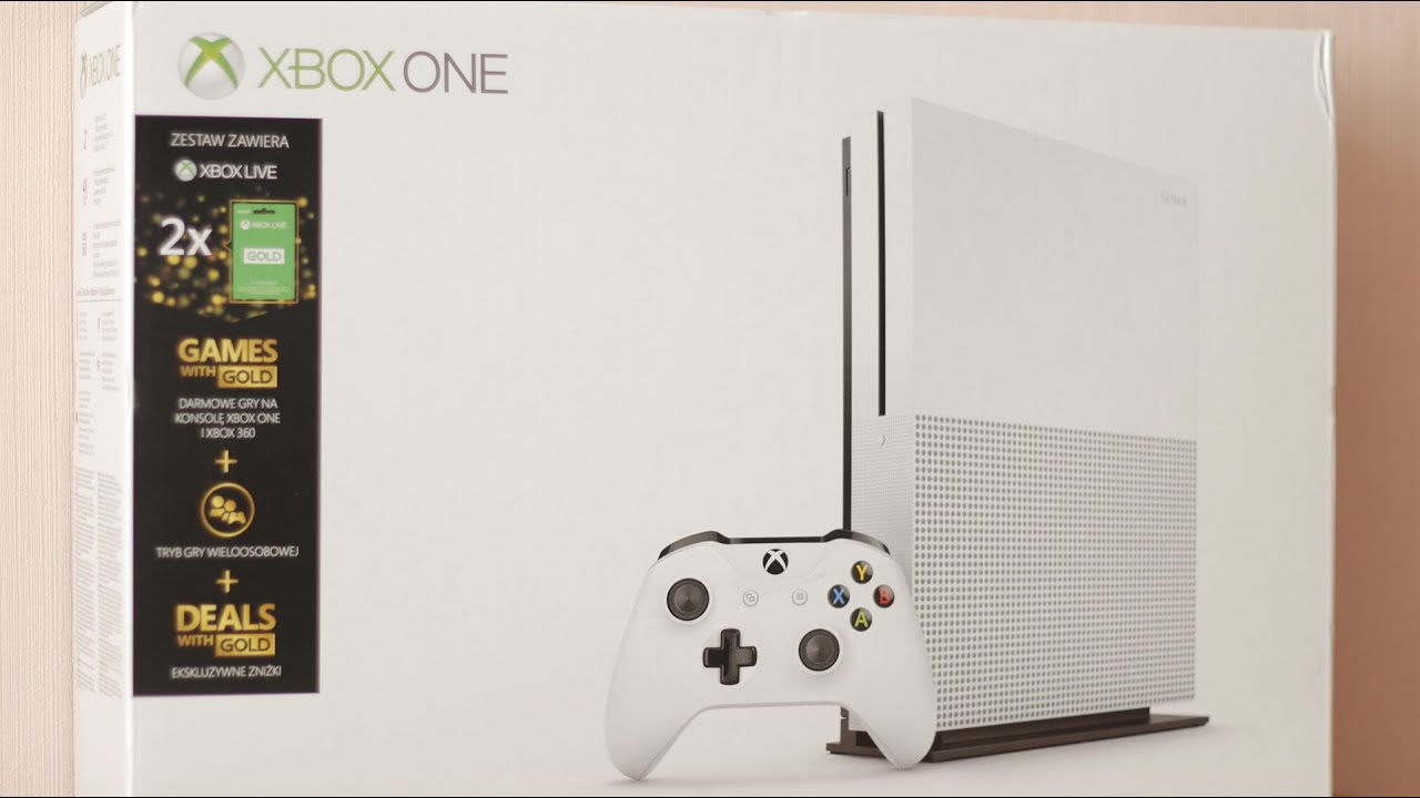 Xbox One S 2TB - Unboxing PL