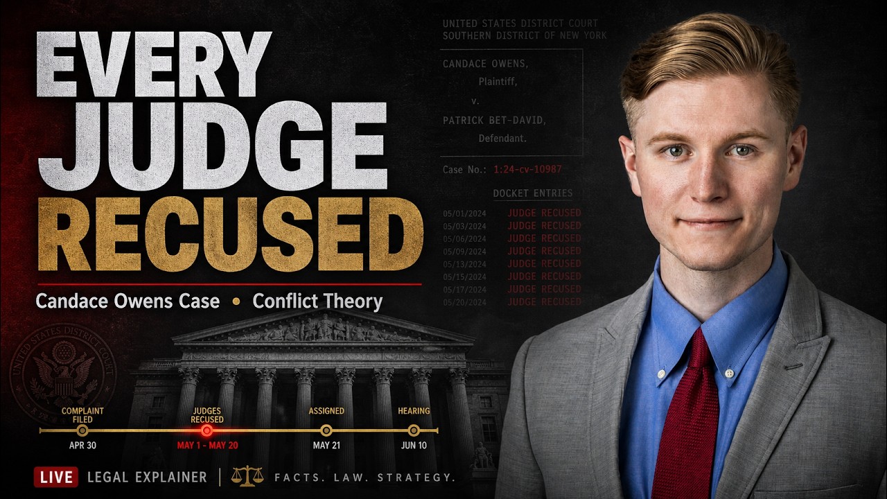 Every Judge Recused from the Candace Owens Case &ndash; Here&rsquo;s the Conflict Theory That Fits the Record