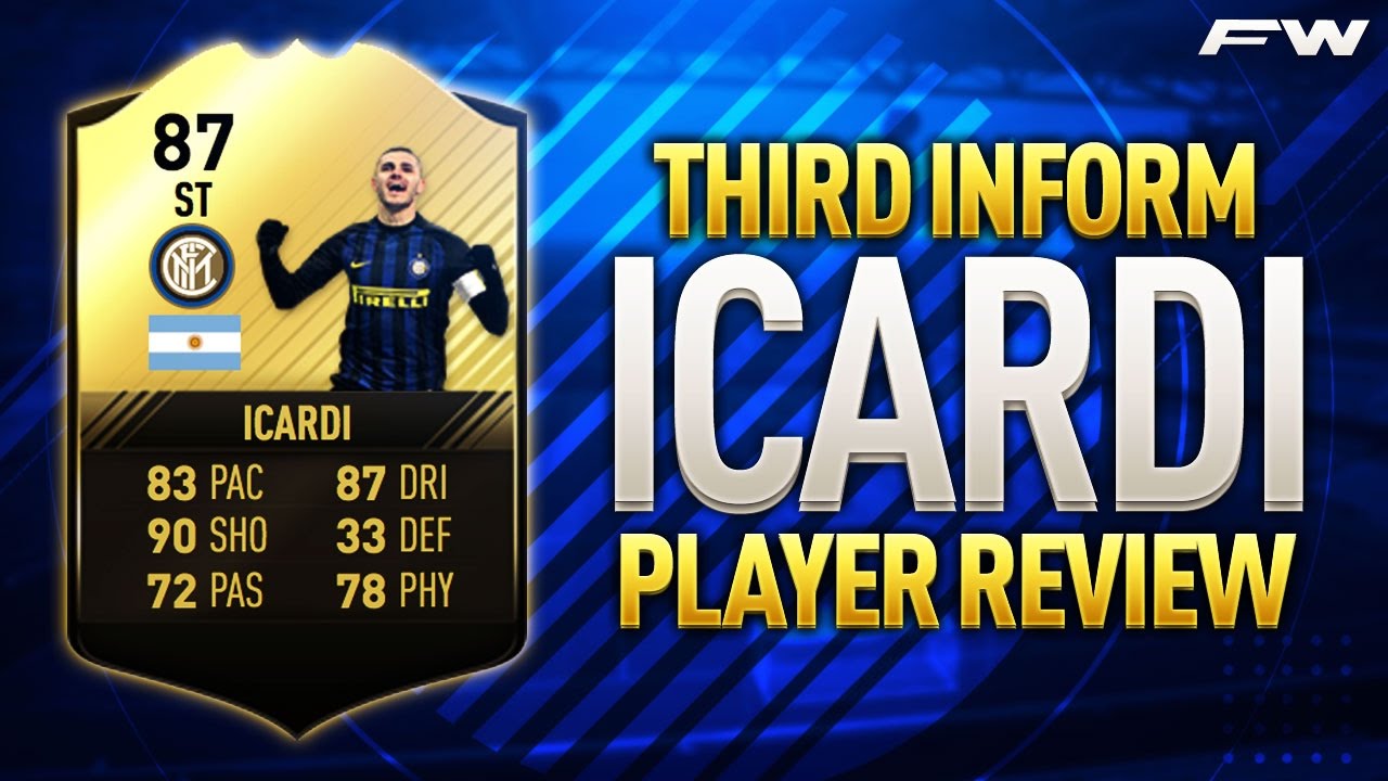 FIFA 17 TIF ICARDI Review (87) w/ In Game Stats & Gameplay