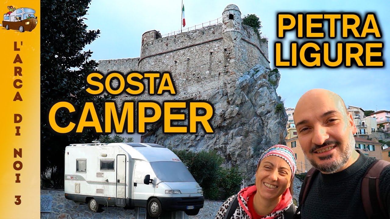 🚐 Viaggi in Camper 🇮🇹 🌍 PIETRA LIGURE (SV) sosta camper gratuita!