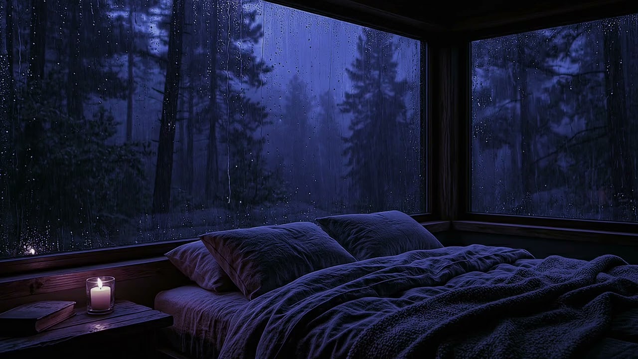 Fall Asleep Fast to Gentle Rain | No Music, No Talking, Just Calm