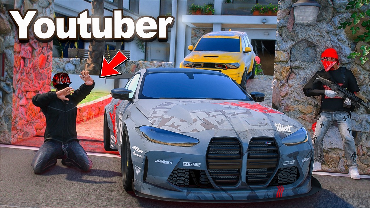 Saqueo la Mansión de un YouTuber en GTA 5 RP