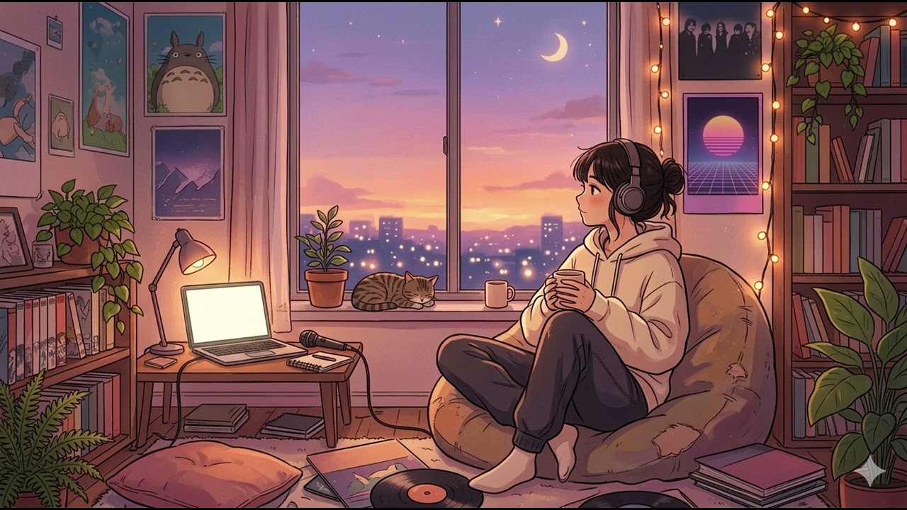 Lofi📚 Beats to Study / Relax / Work ☕ Aesthetic Anime Lofi Mix