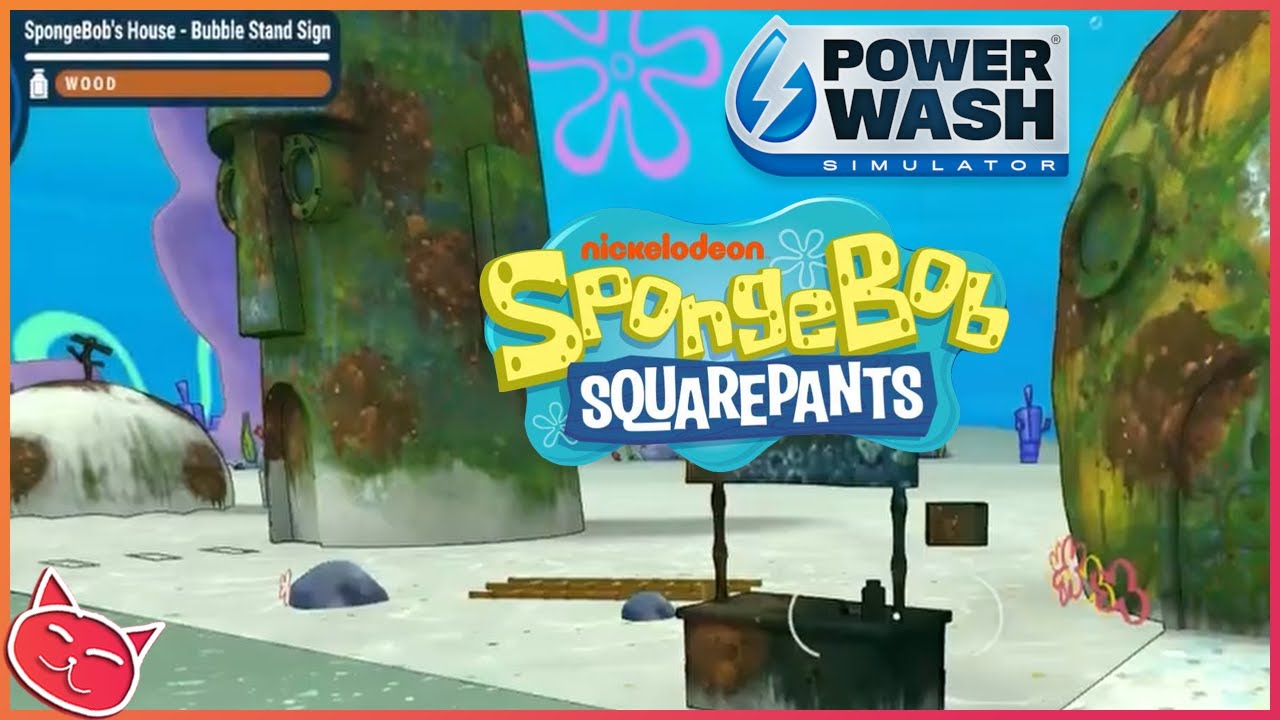 Who lives in a dirty pineapple? | Powerwash Simulator Spongebob Squarepants DLC
