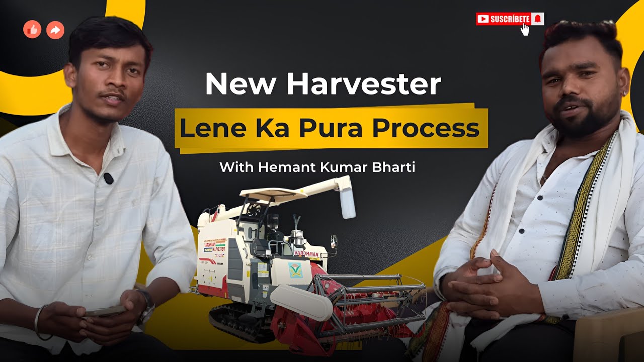 New Harvester Lene Ka Pura Process | Price, Finance, Machine Detail | Real Farming Pordcast🌾