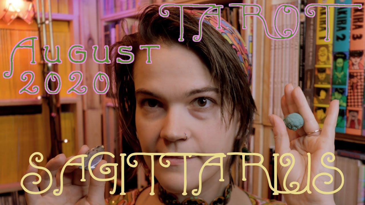 ♐︎ asmr sagittarius august 2020 tarot reading ♐︎