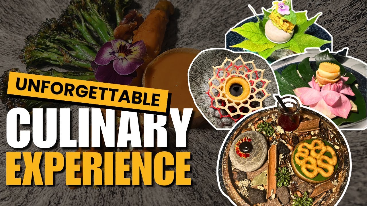 How does a vegan dinner look like at Michelin Star Avatara Dubai?