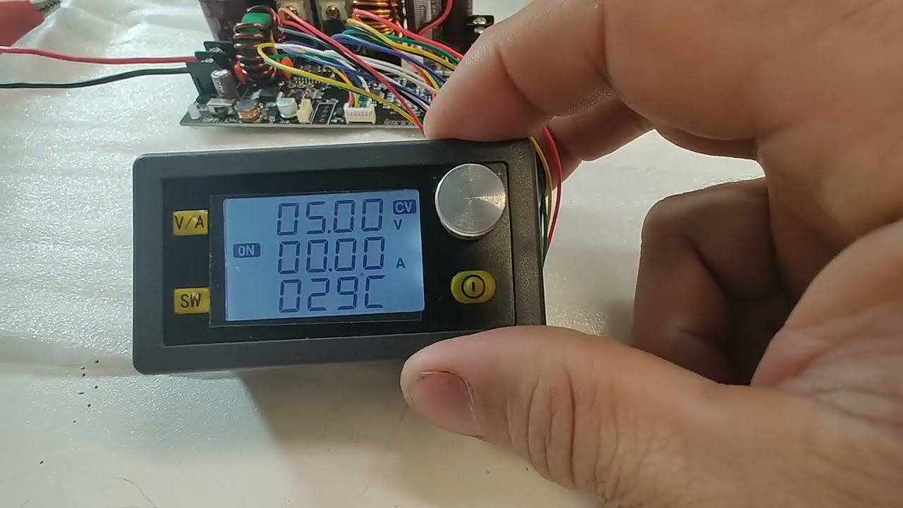 Conversor step-down módulo ajustável tensão DC estabilizada  xy6020L