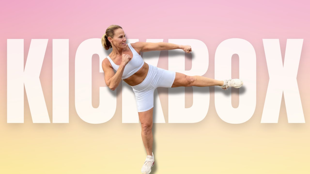 45 MIN 💦 Cardio Core Kickbox HIIT | NO JUMPING | AB BURNER🔥