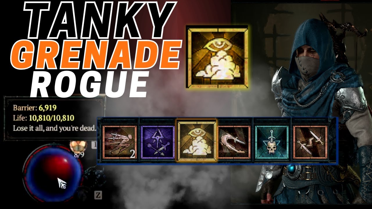 Super Tanky Rogue - Flurry or Twisting Blades for Pushing Nightmare Dungeons | Diablo 4