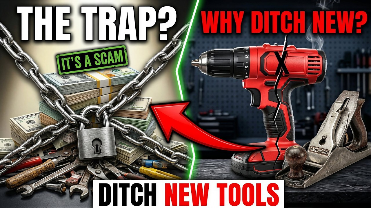 Why Smart Tradesmen Are Buying 30-Year-Old Tools (The Modern Tool Scam)