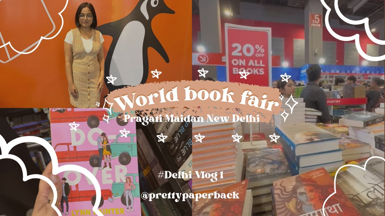 Delhi World Book Fair 2024| VLOG Diary| Pragati Maidan| prettypaperback