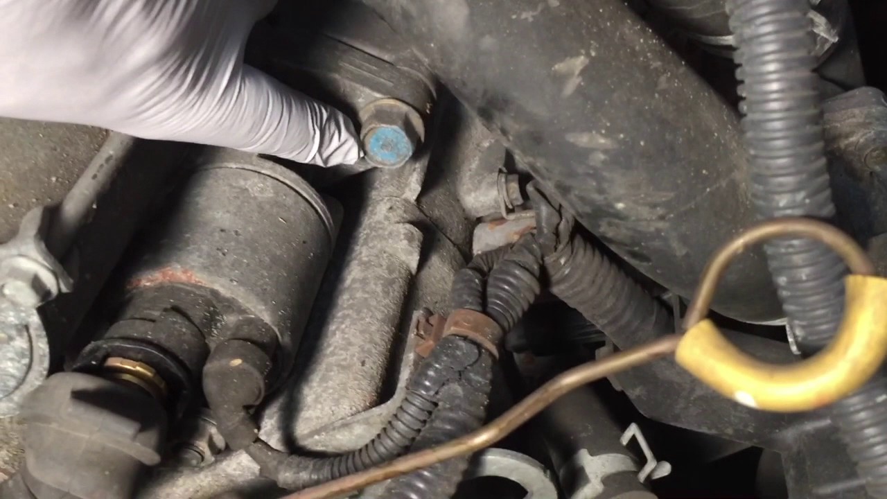 04 Honda Accord V6 VTEC Starter Replacement