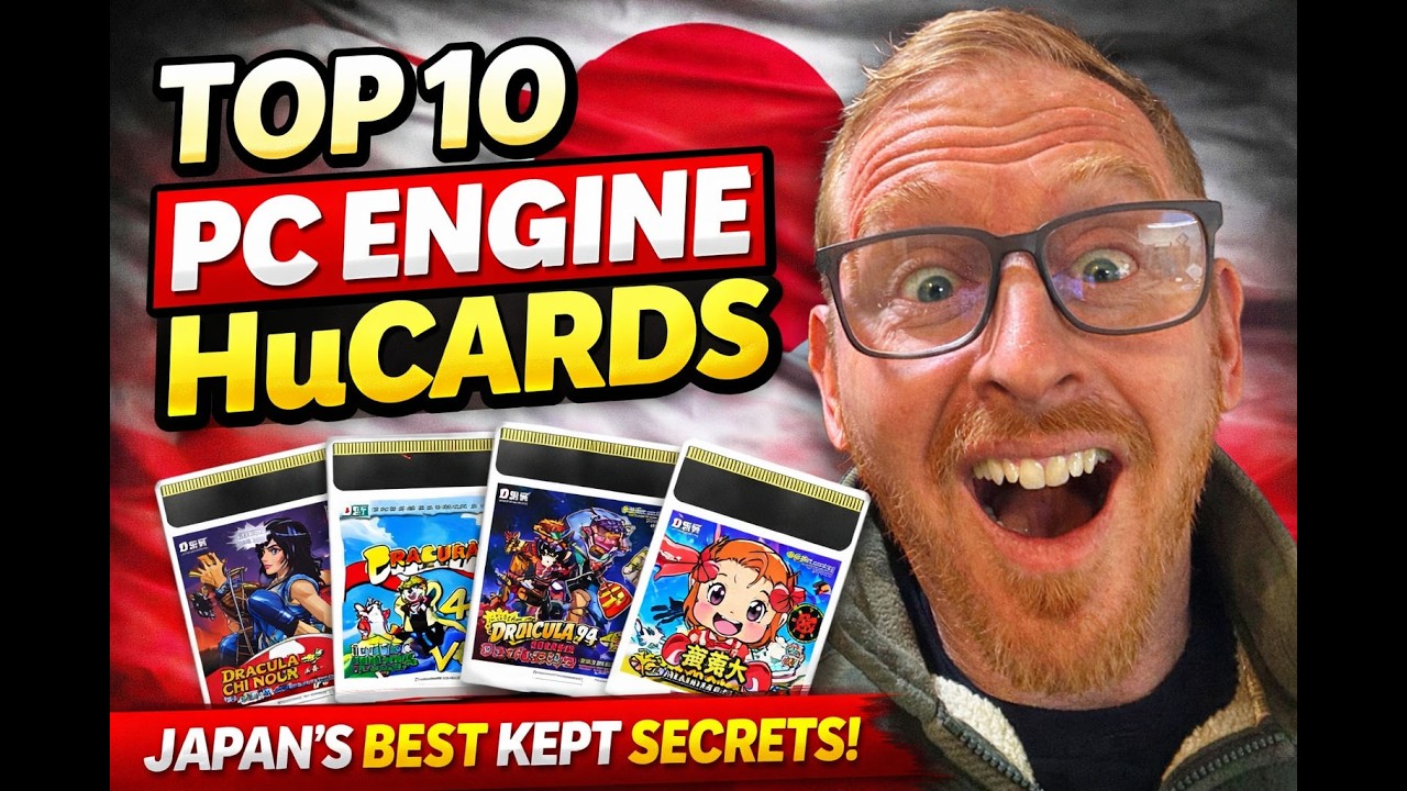 Top 10 PC Engine HuCards (Japan's BEST Kept Secrets)