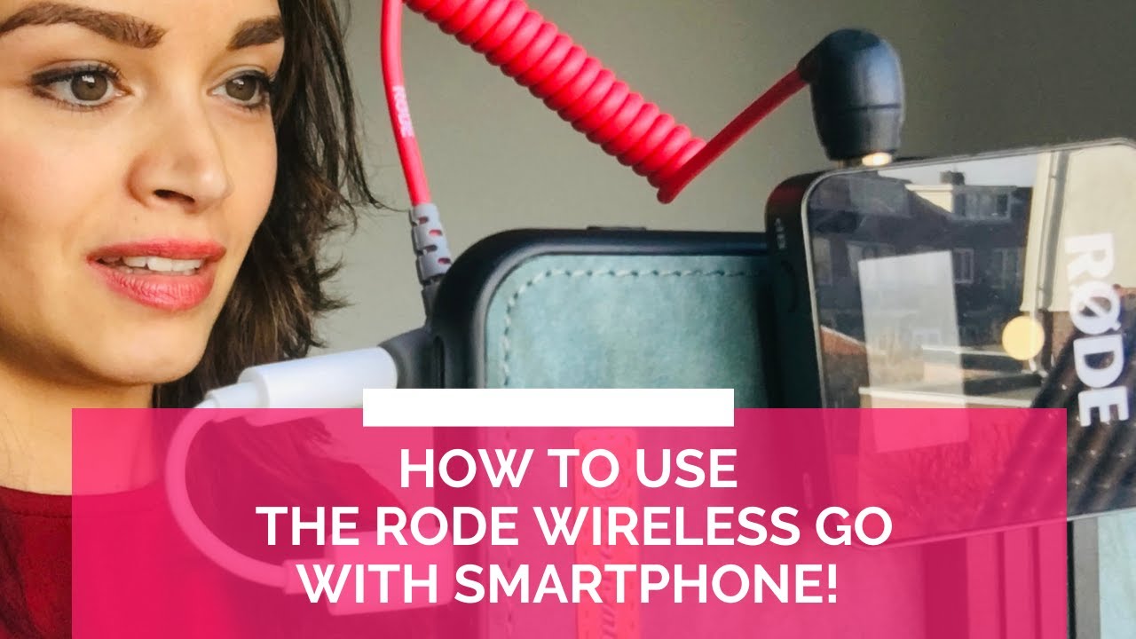Rode Wireless Go + Smartphone: Here's the set-up!
