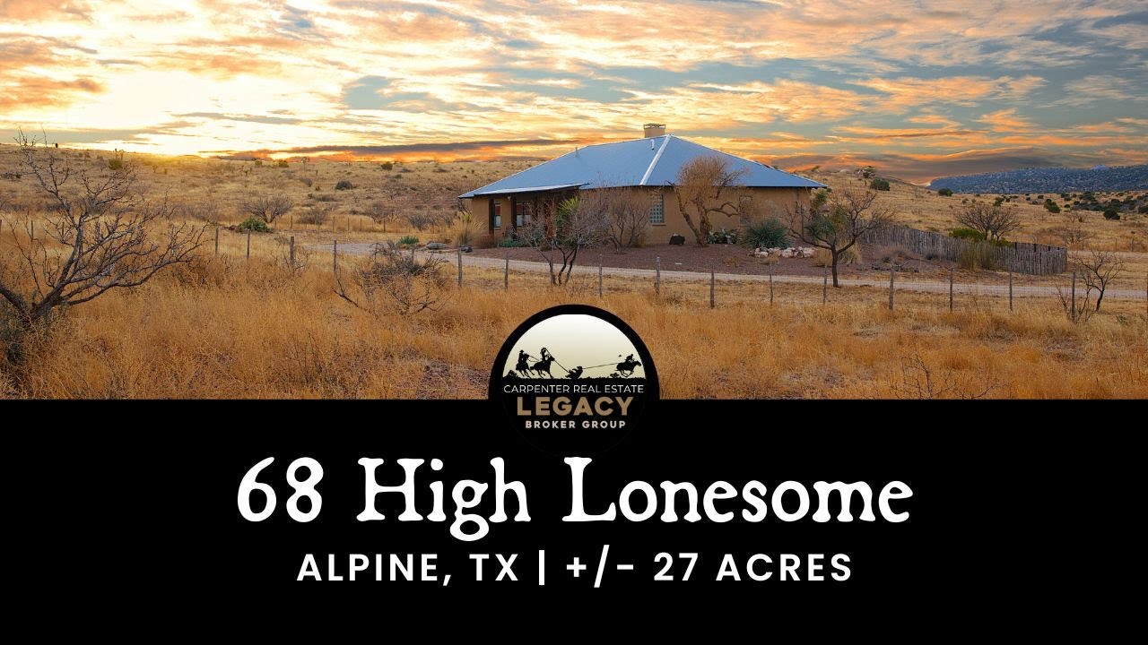 68 High Lonesome | +/- 27 Acres | Alpine, TX