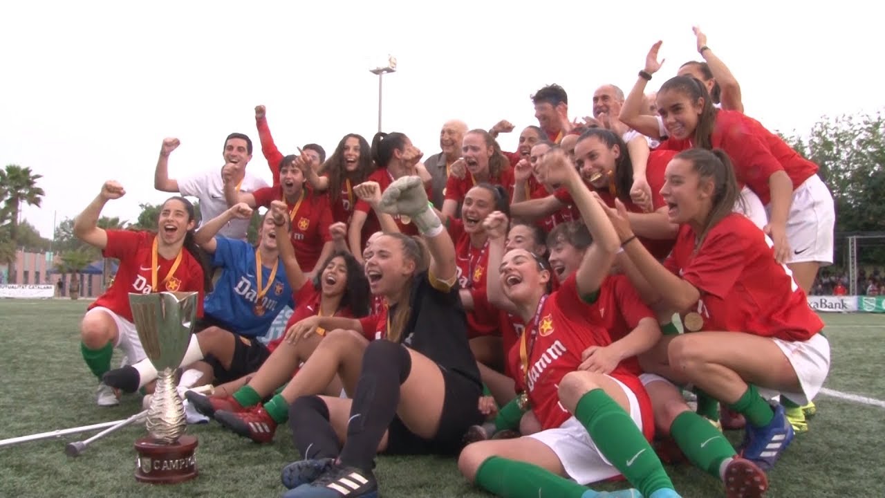 FC Barcelona CF Damm Final del Campionat de Catalunya Juvenil Femení 2019
