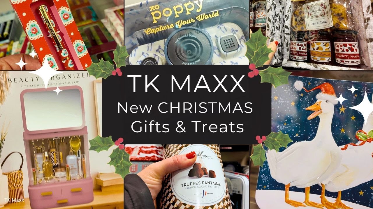 Новые рождественские подарки от TK Maxx 🎄 | Большой праздничный шопинг со мной: новые подарки и с...