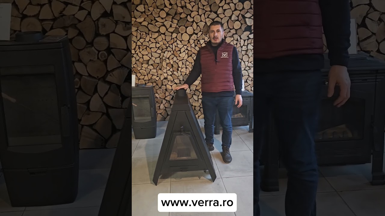 Soba cu aer cald AlasKa, caldura fara calorifere si tevi cu apa  #verra #convectionoven #caldura