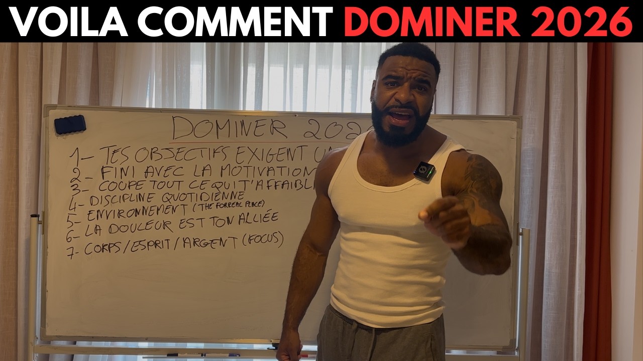 TU DOIS DOMINER L'ANN&Eacute;E 2026