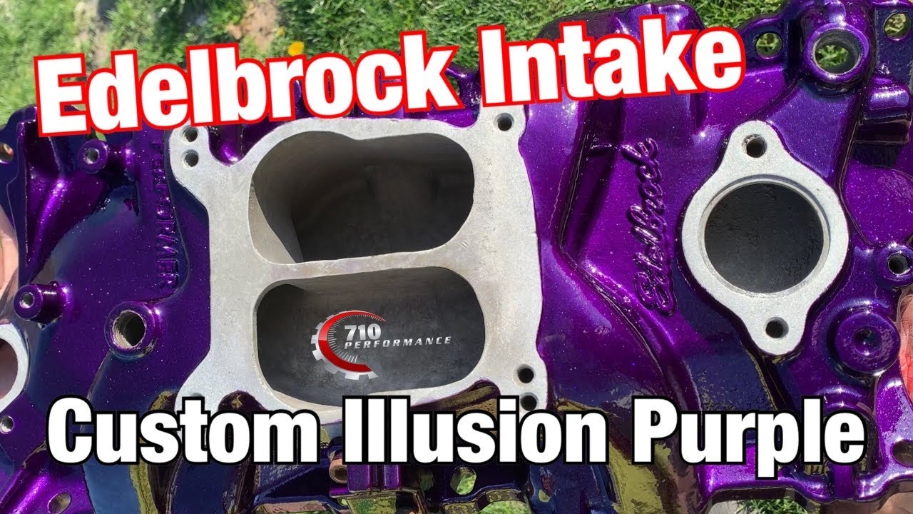 How to Powder Coat Illusion Purple Powder Coat
