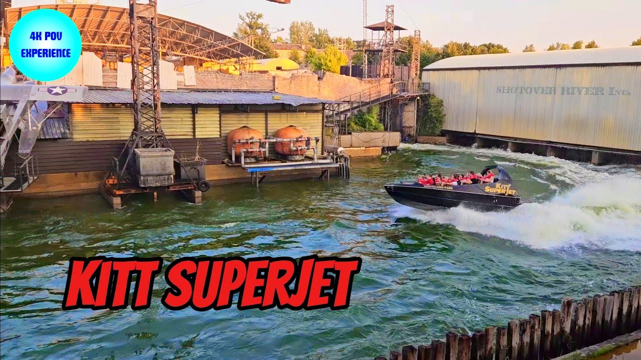 Kit Superjet First row on ride POV - Movieland
