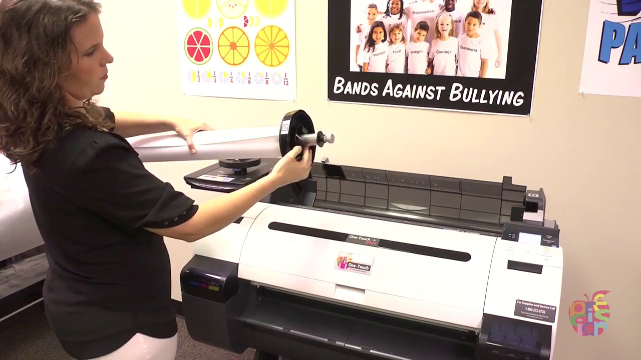 One-Touch +plus: Load and Unload Paper