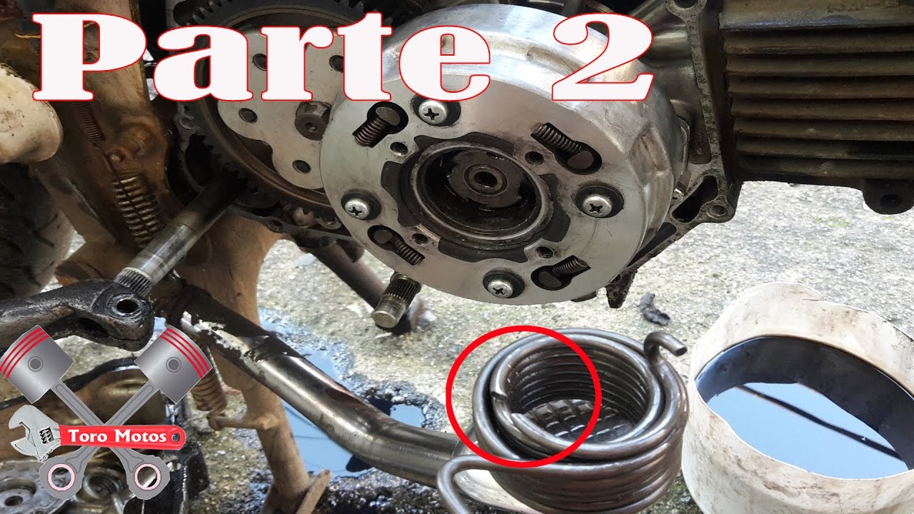 Honda C90 Cambio Resorte Del Crank Segunda Parte | ToroMotos