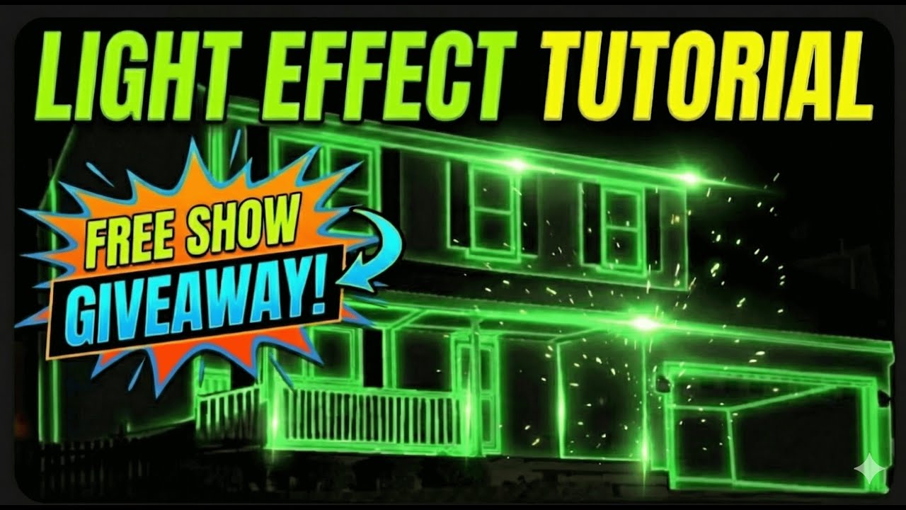 Free Show Giveaway & Light Effect Tutorial