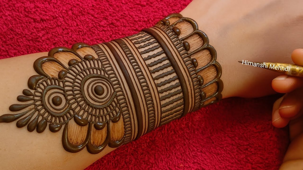 Back side mehndi designs | mehndi design simple | mehndi design easy | mehandi design |mehndi arebic