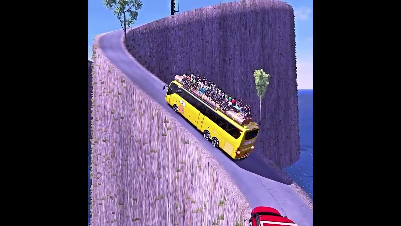 Escape from Death-Defying Roads: Dangerous Bus Adventure - Euro Truck Simulator 2