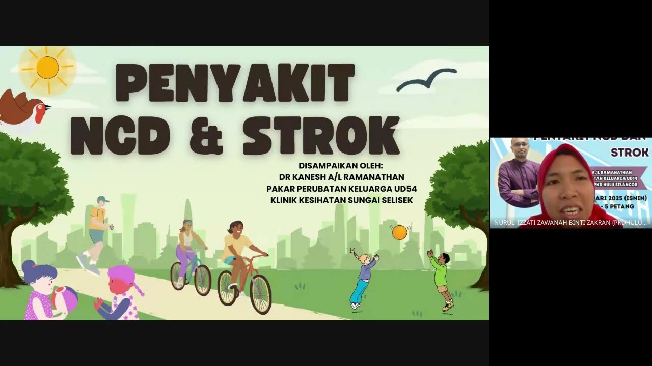 CAKNA KESIHATAN HULU SELANGOR - PENYAKIT NCD & STROK