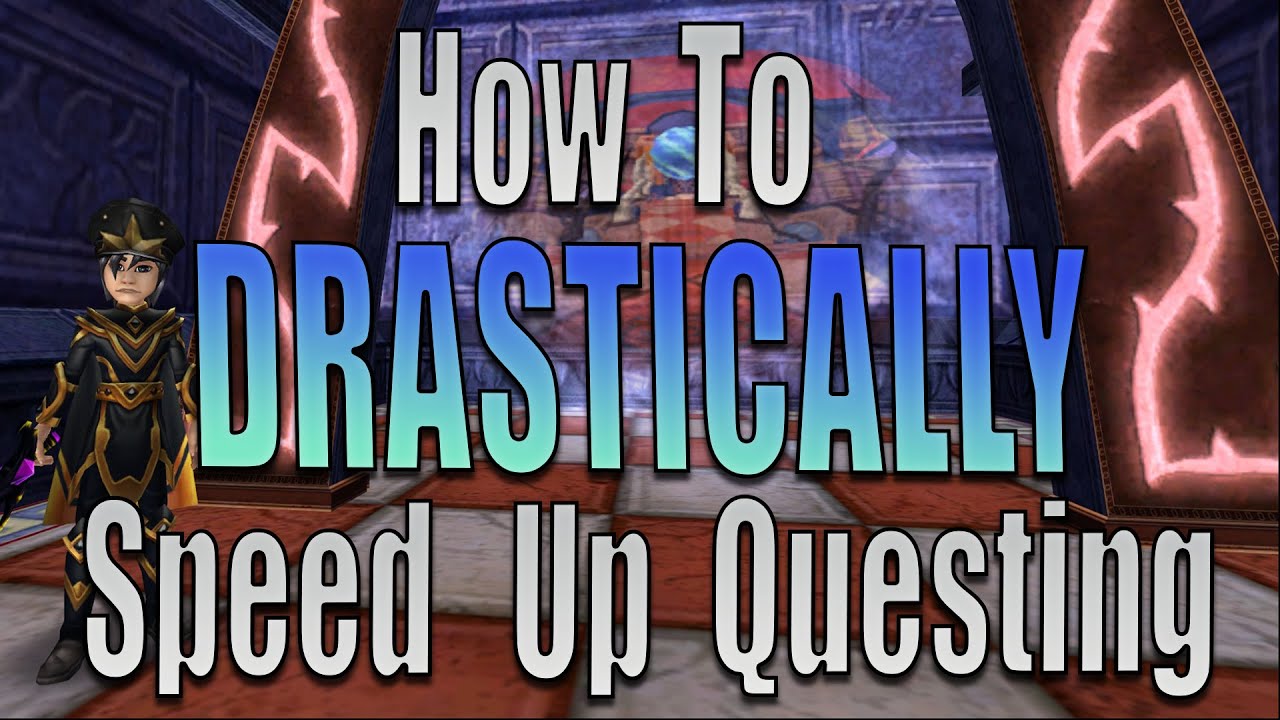 How to DRASTICALLY Speed Up Questing in Wizard101