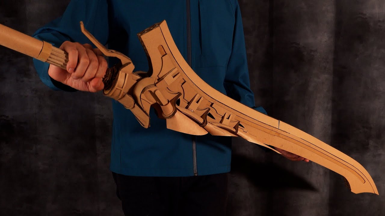 DMC5/ダンボールでレッドクイーンを作る/デビルメイクライ/RedQueen cardboard DIY