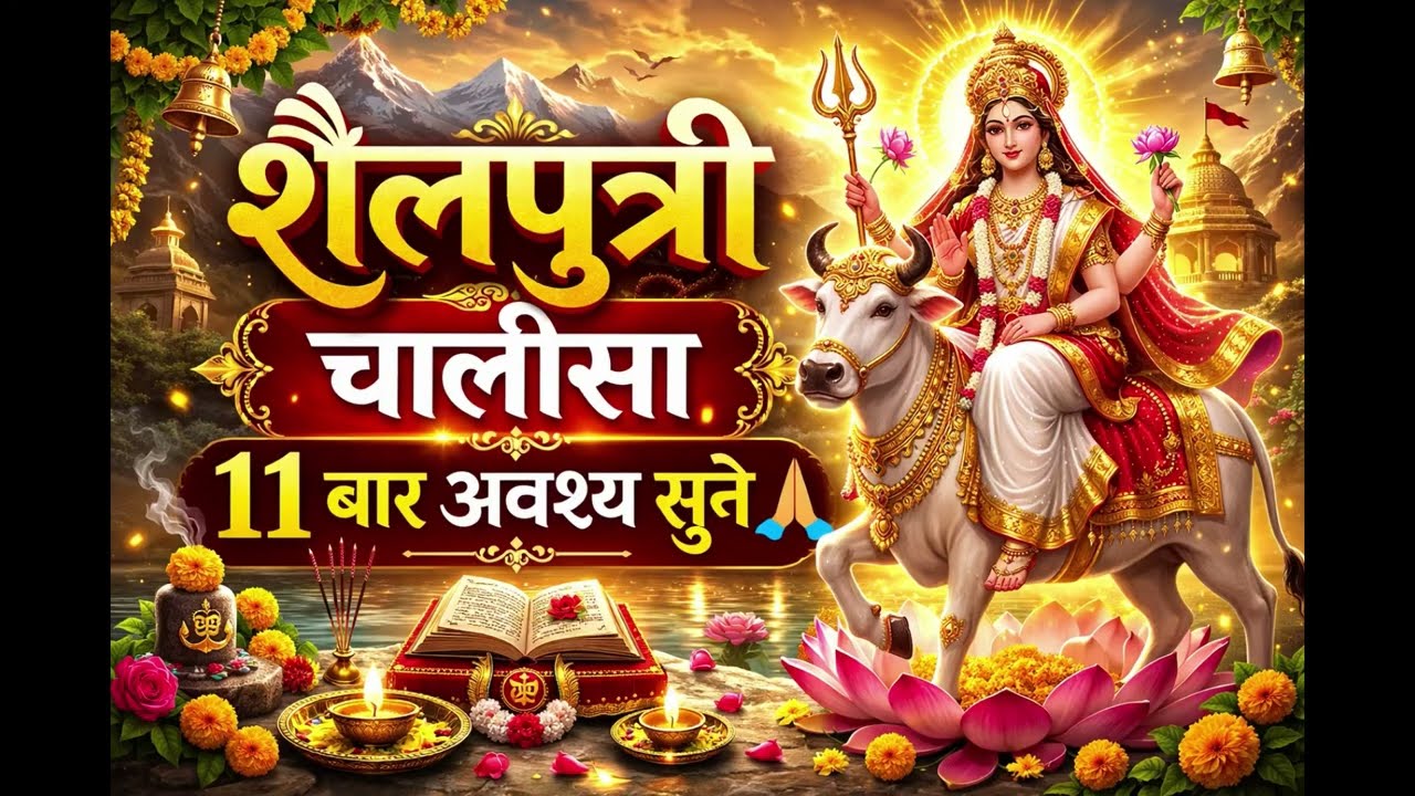 माँ शेलपुत्री चालीसा ✨11 बार अवश्य सुने ✨