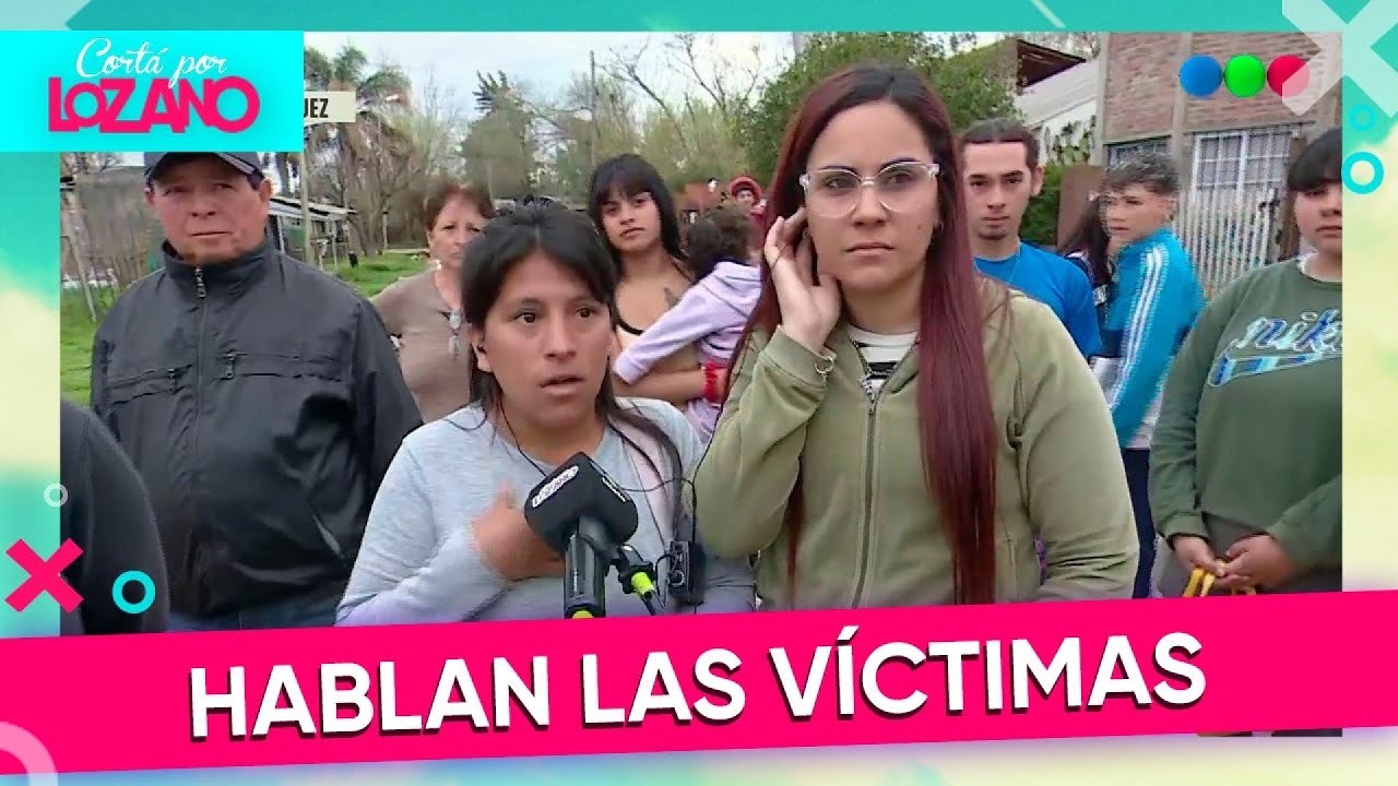 Un barrio en pánico por un vecino que agrede a otros con un machete | #CortáPorLozano