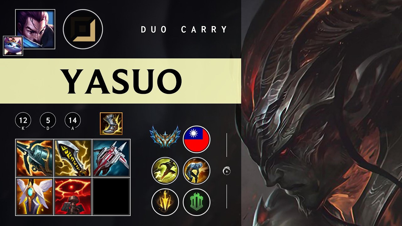 Yasuo ADC vs Draven - TW Challenger Patch 26.05