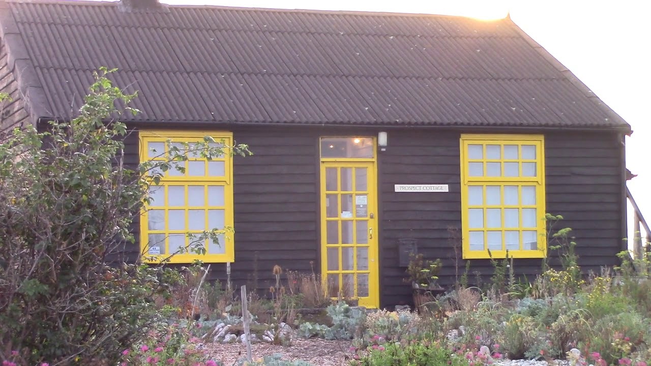 Derek Jarman's cottage and grave