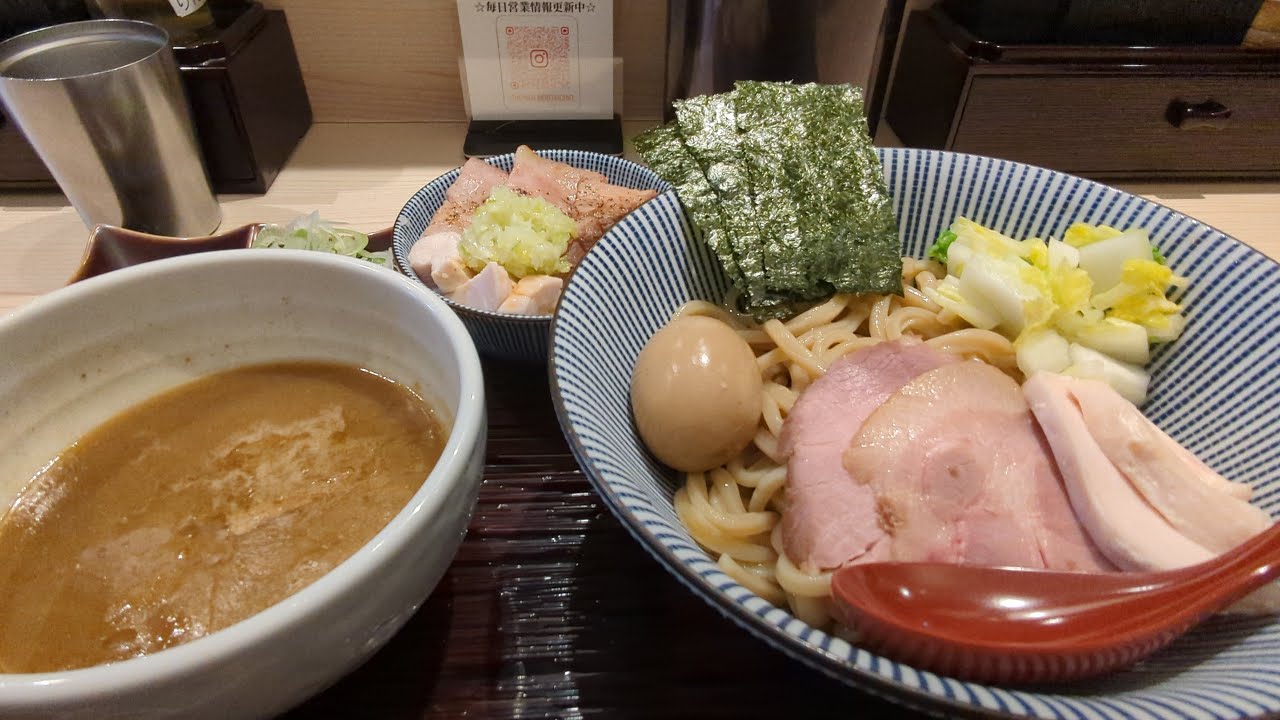 【本八幡】長男もんたいちお【つけ麺】【Motoyawata】 Chōmonta Ichio [Tsukemen].