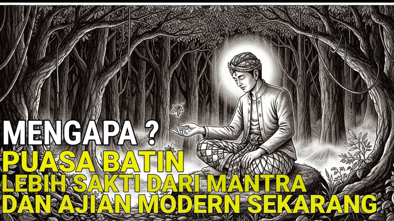 Mengapa? Puasa Batin Lebih Sakti dari Mantra dan Ajian!