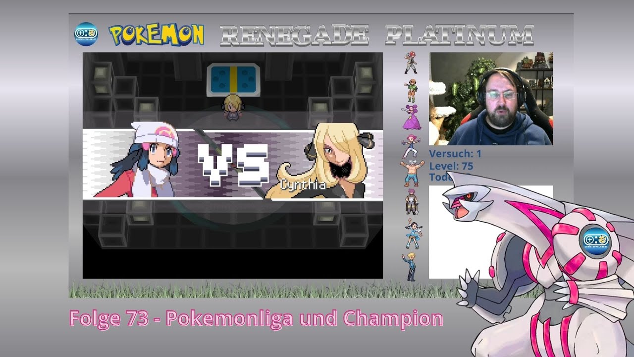Pokemon Renegade Platinum Nuzlocke Challenge #73 Pokemonliga und Champion