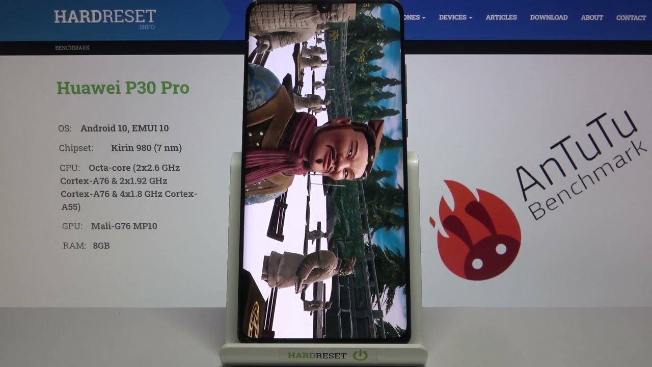 HUAWEI P30 Pro | Как проверить производительность HUAWEI P30 Pro в бенчмарке AnTUTU