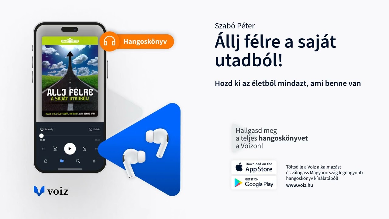 Állj félre a saját utadból! - Szabó Péter - VOIZ hangoskönyv