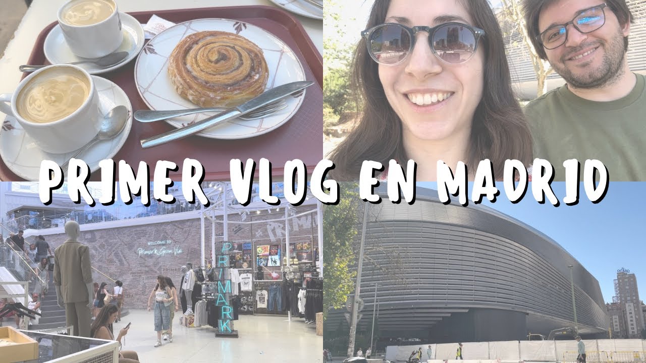 PRIMER VLOGCITO EN MADRID | Paseamos, vamos a PRIMARK, recorremos MUCHO, vamos al médico