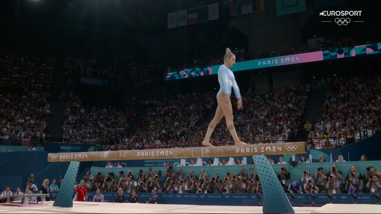 Sabrina Voinea Beam Final 2024 Olympics