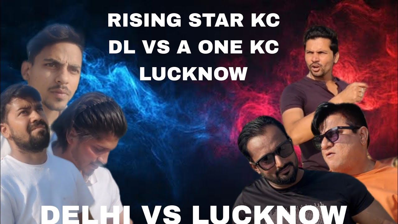RISING STAR KC VS A ONE KC LUCKNOW ZABARDAST PEICH DELHI VS LUCKNOW KITE CUTTING VIDEO PATANGBAZI