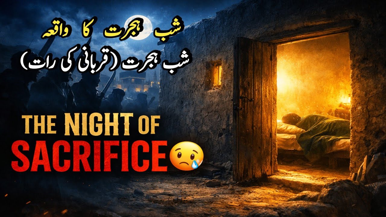 ہجرت کی وہ رات 😢 جب علیؓ بسترِ رسول ﷺ پر سو گئے | ایمان کی سب سے بڑی قربانی