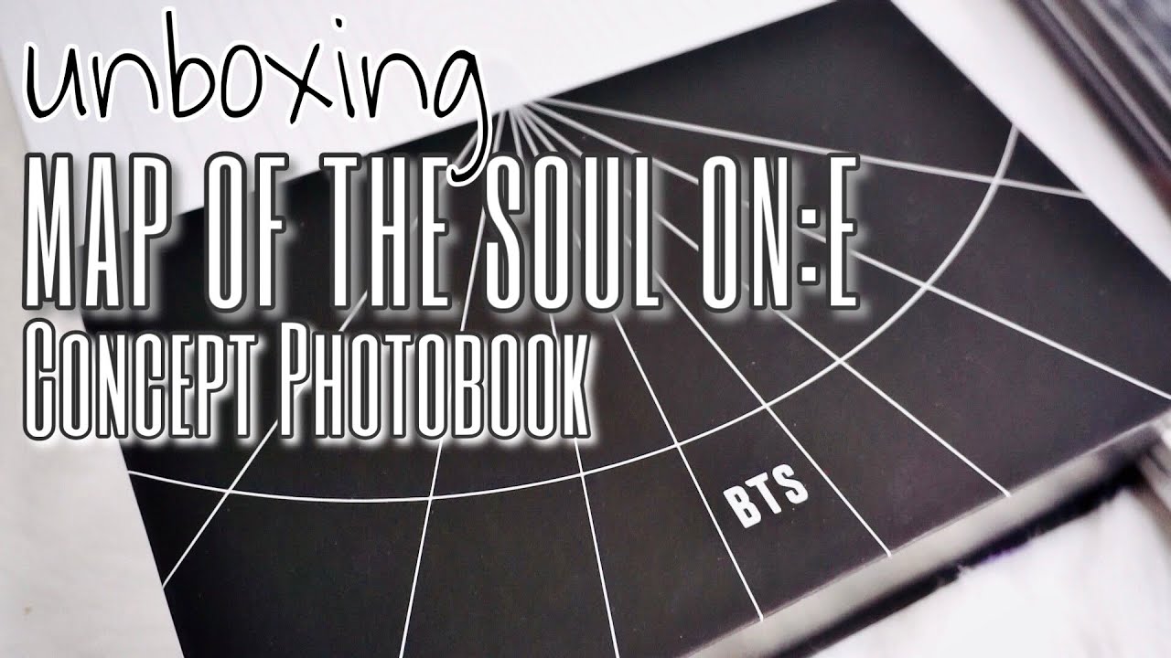 UNBOXING 방탄소년단 BTS MAP OF THE SOUL ON:E CONCEPT PHOTOBOOK SPECIAL SET | 맵솔원 포토북 언박싱